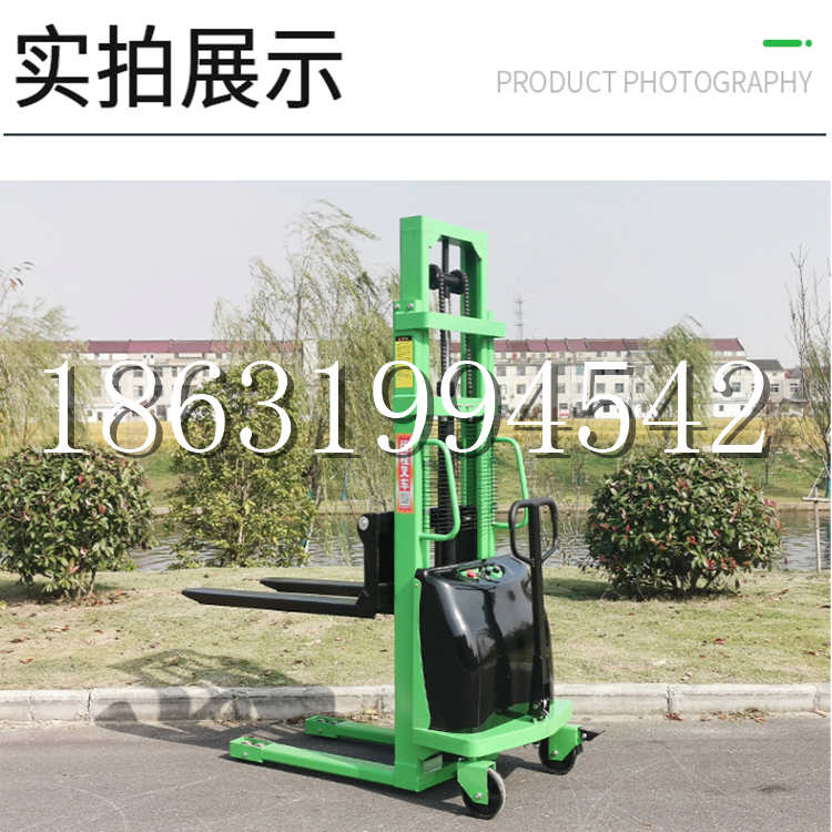 瑞穗乡电动叉车堆高车液压铲车电瓶1吨2吨站驾步行式小型全自动叉车